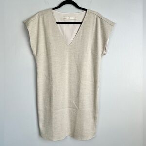 Marie Oliver Size XS • Canvas Material Tan Mini Dress.